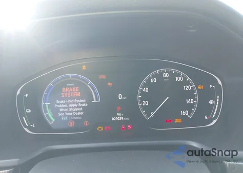 2022 Honda Accord Hybrid Sport из США, поврежденный, VIN 1HGCV3F29NA046731